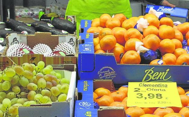 Frutas para Navidad. 