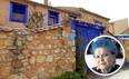 La casa azul de Lucía Bosé en Segovia busca dueño 