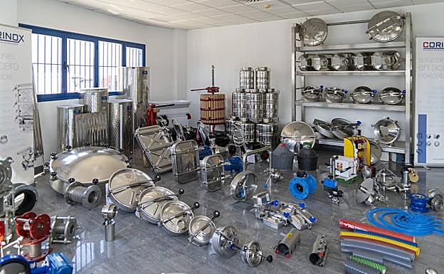 Material comercializado por Corinox.