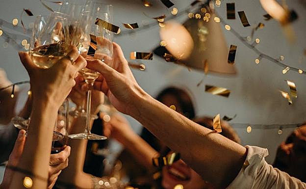 Brindis con vinos de la DO Rueda. 