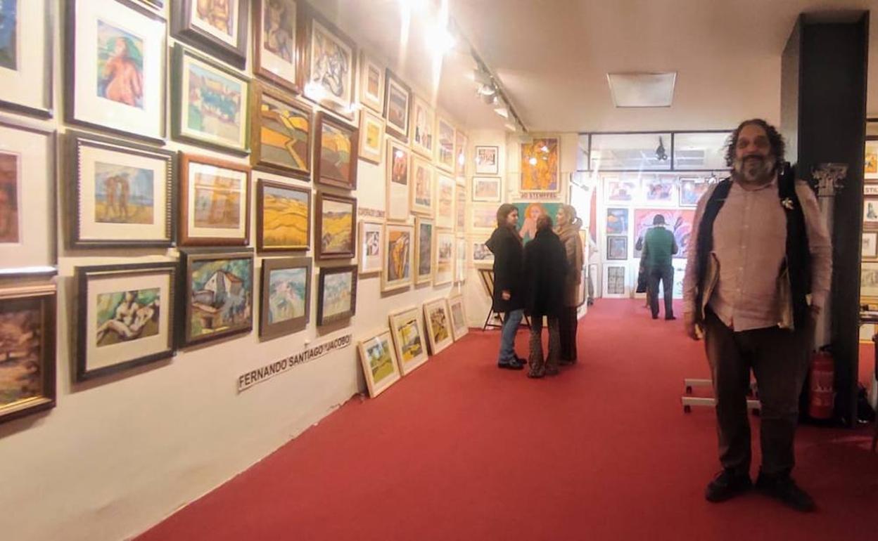 Inauguración del nuevo espacio de la galería Rafael. 