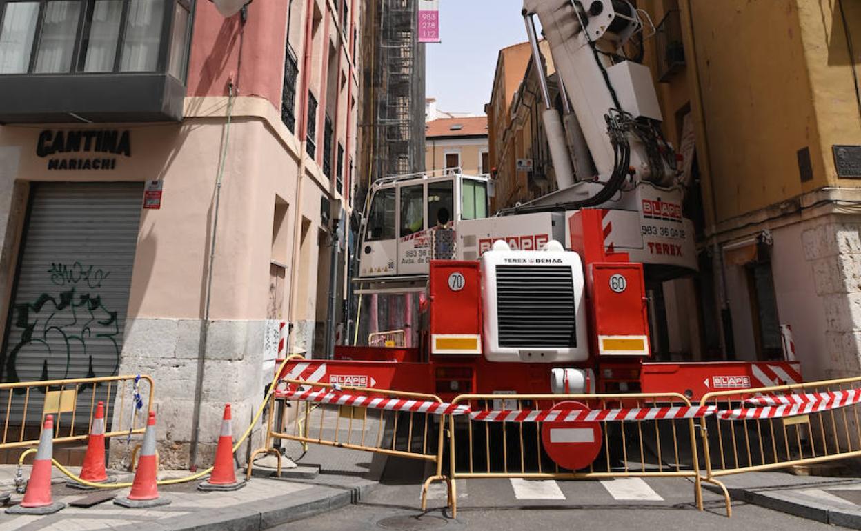 Valladolid: Nuevo corte de tráfico en la calle Zapico desde este viernes