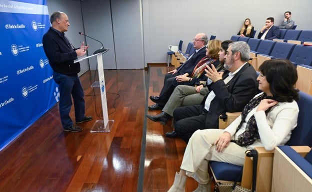Presentación de los galardonados en el Consejo Económico y Social de Valladolid 