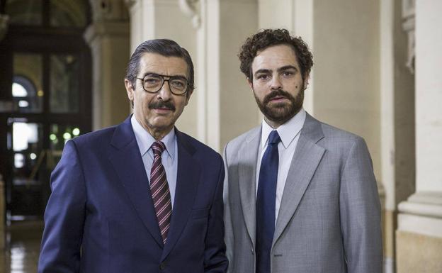 Ricardo Darín y Peter Lanzani.