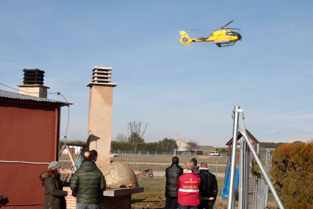 Buscan en Valladolid un ultraligero desaparecido con dos tripulantes.