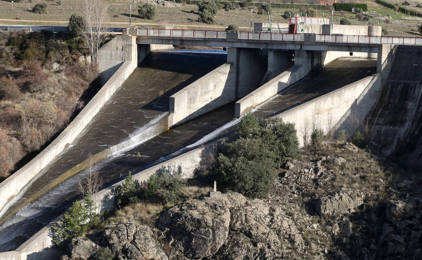 Situación de los embalses en la provincia de Segovia. 