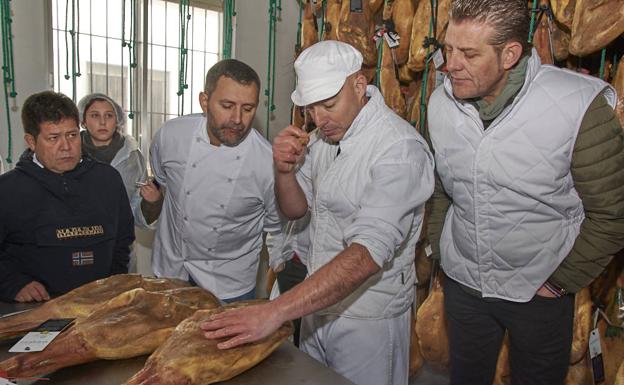 Visita de reconocidos chefs a las instalaciones de Grupo Blázquez.