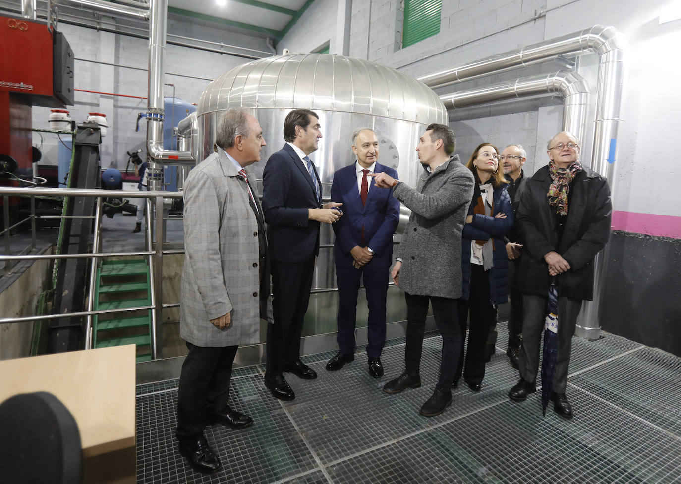 Fotos: El campus de Palencia estrena caldera de biomasa