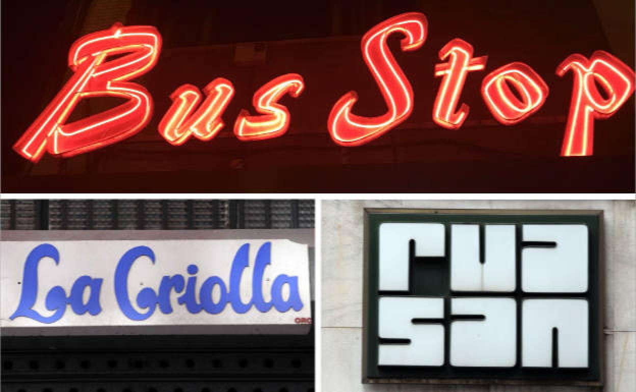 Los mejores carteles, rótulos y neones de los comercios de Valladolid