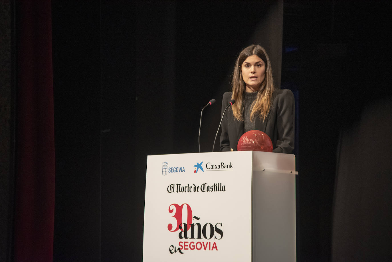 Gala del XXX Aniversario de El Norte de Castilla en el Teatro Juan Bravo. 