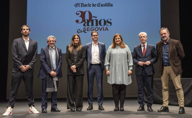 La sociedad segoviana arropa a El Norte de Castilla en su XXX Aniversario 