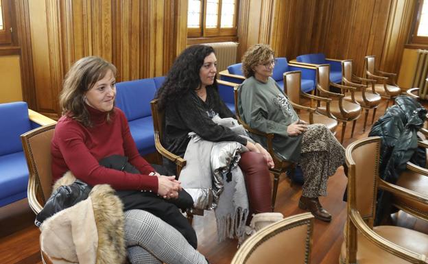 Trabajadoras del servicio de ayuda a domicilio.