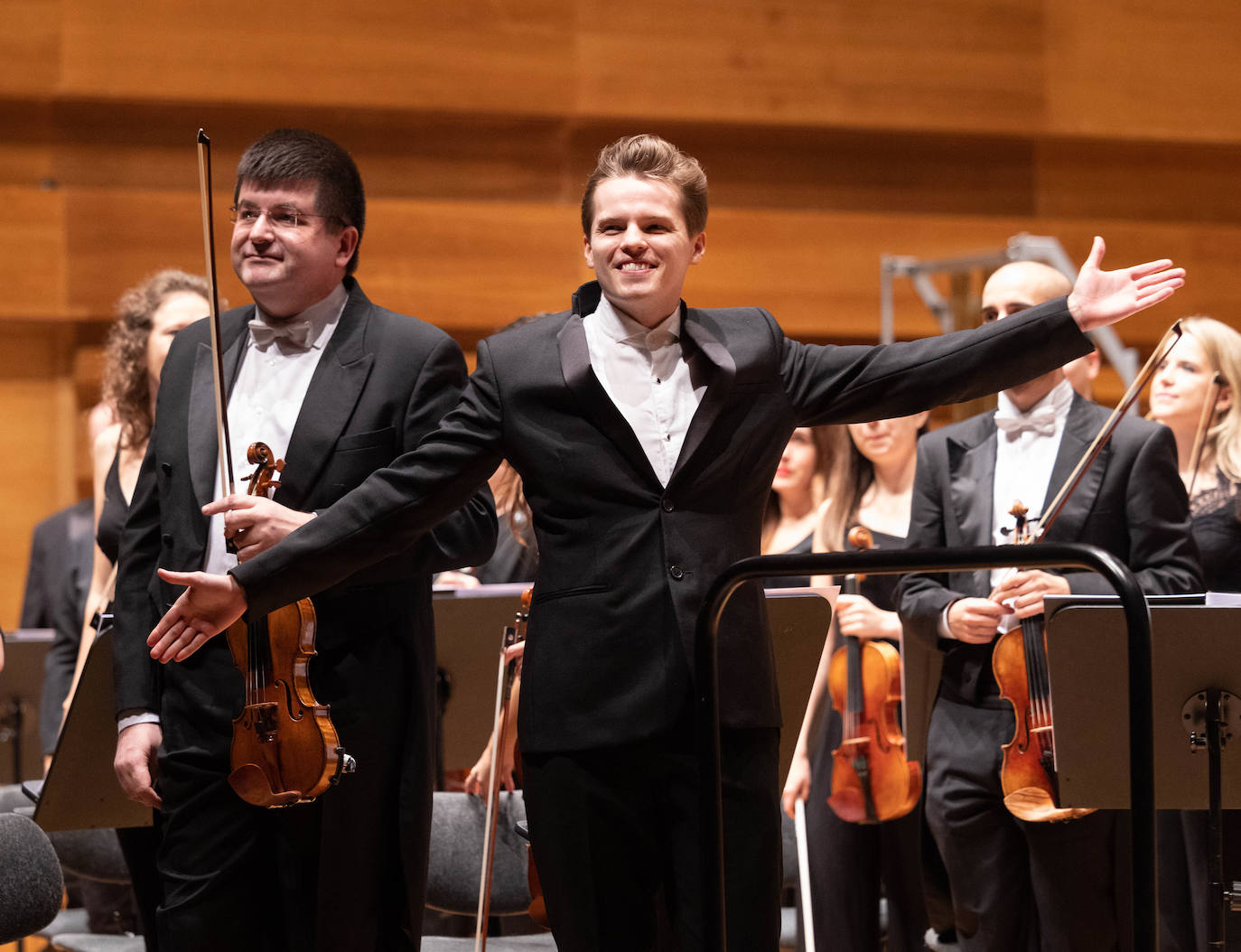 Fotos: Concierto de Navidad de la OSCyL en Valladolid