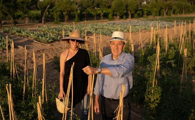 Amaya Arzuaga y su padre, Florentino Arzuaga