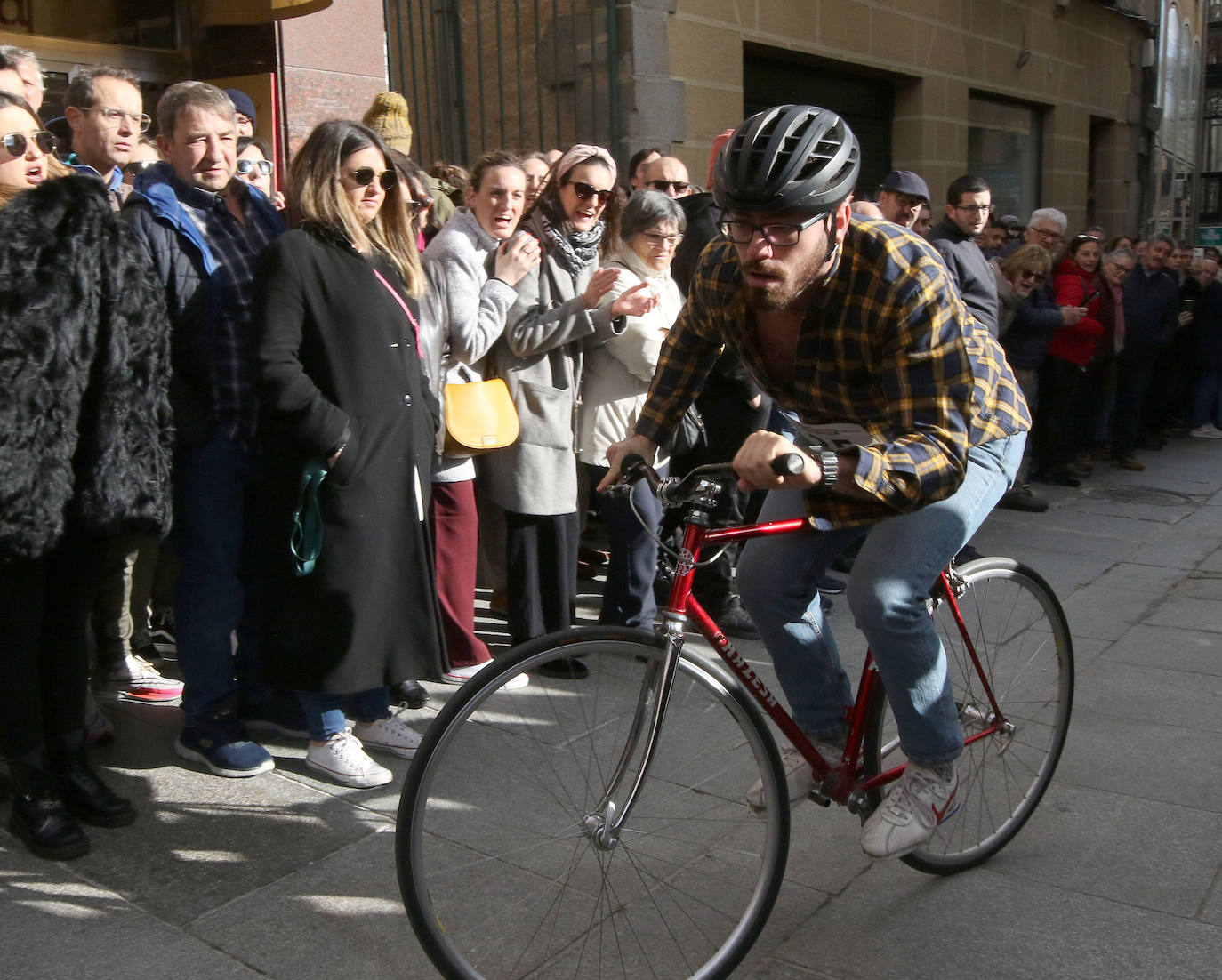 Carrera del Pavo en Segovia. 