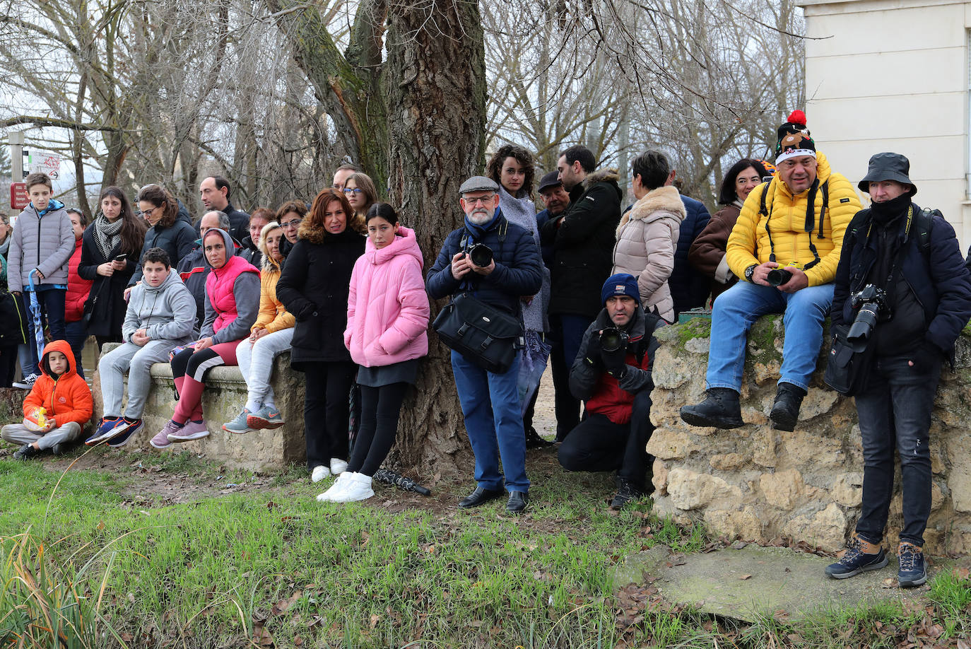 Fotos: A prueba de valientes en la Dársena del Canal en Palencia