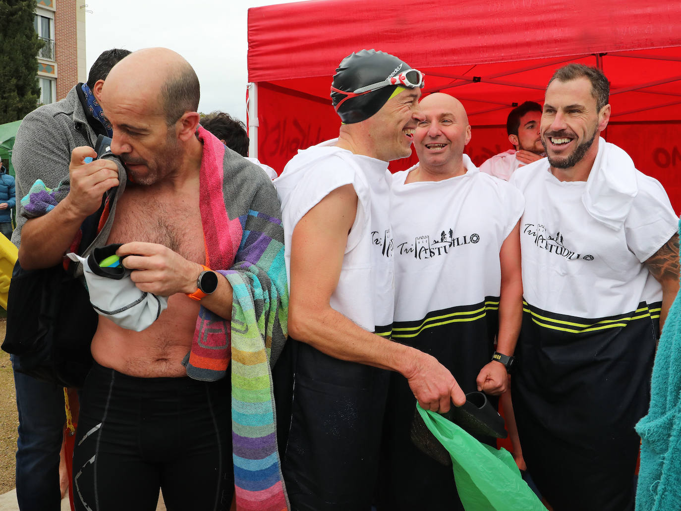 Fotos: A prueba de valientes en la Dársena del Canal en Palencia