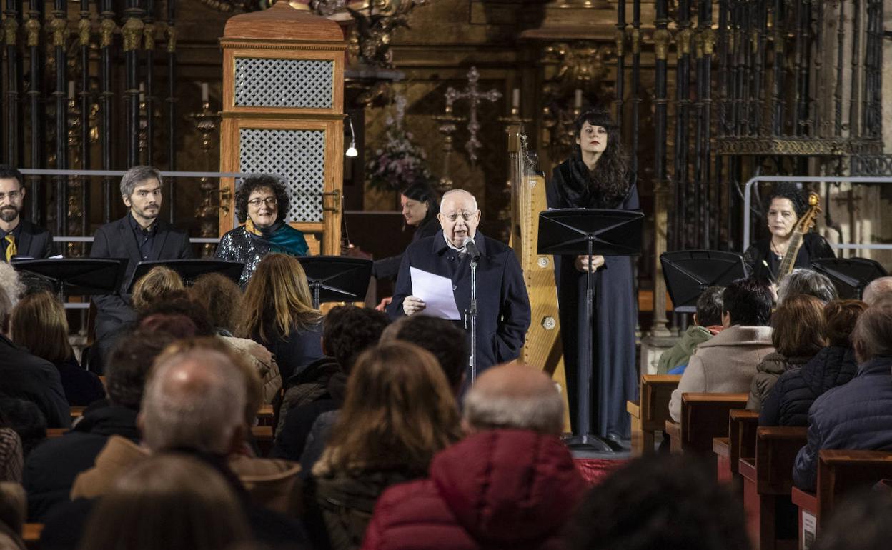 Concierto de la Capilla Jerónimo de Carrión en la Catedral de Segovia.