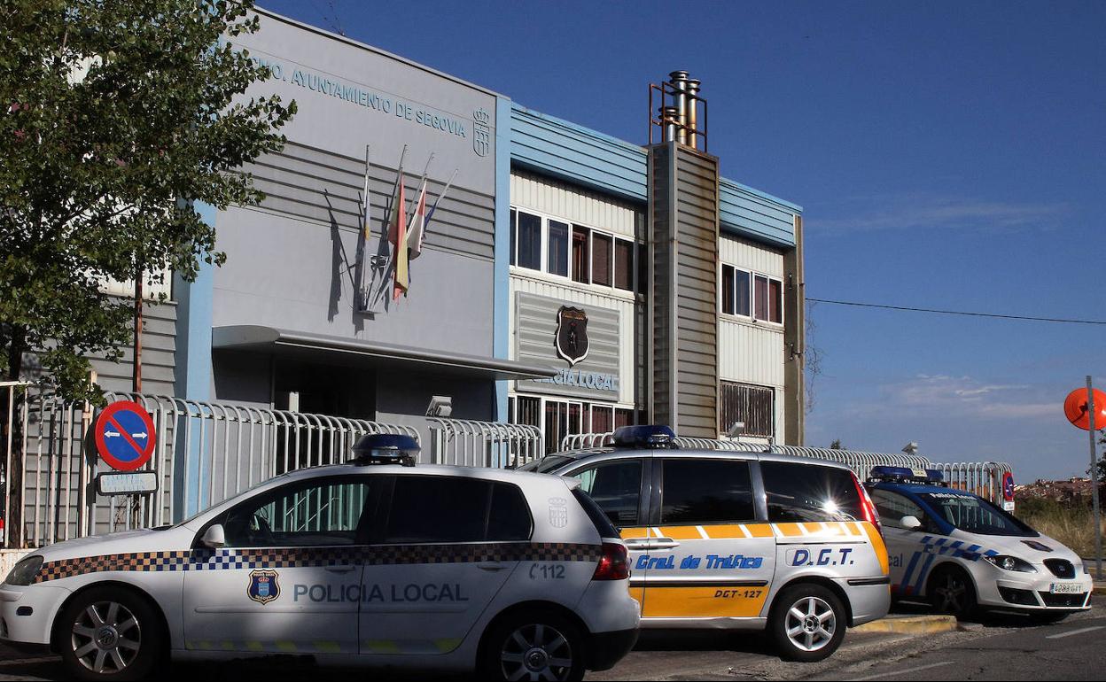 Cuartel de la Policía Local de Segovia en la calle Guadarrama.