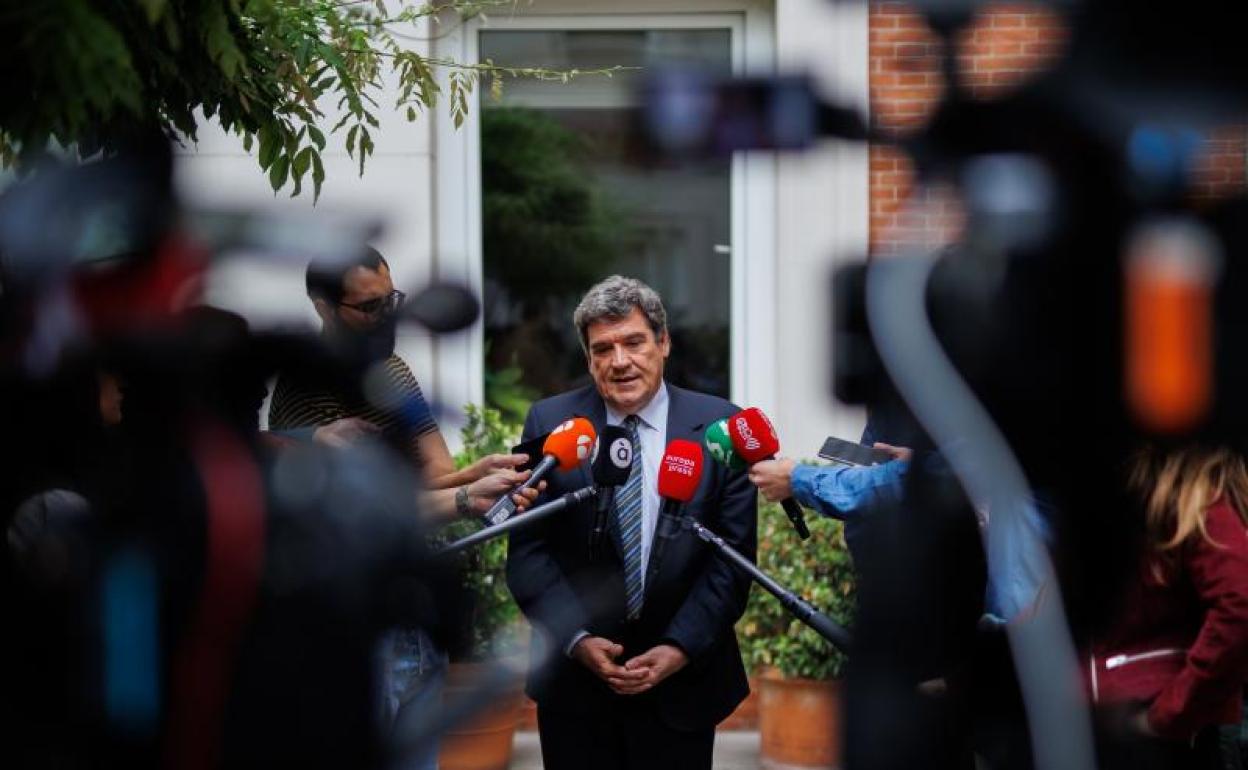 El ministro de Inclusión, Seguridad Social y Migraciones, José Luis Escrivá.