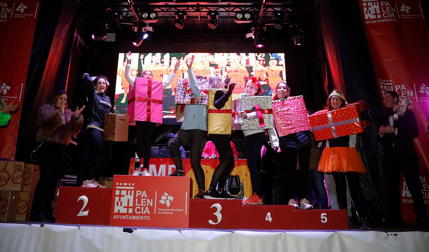 Podio 41 San Silvestre palentina