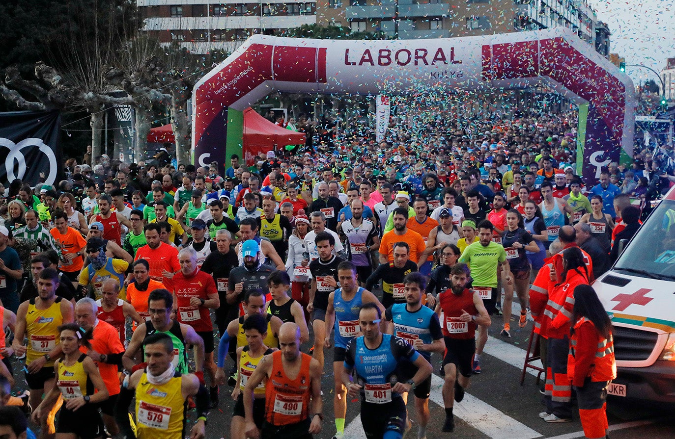 Salida 41 San Silvestre palentina 