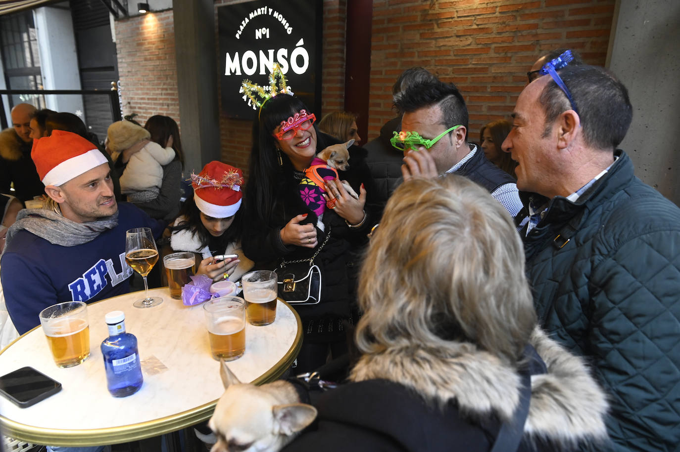 Fotos: Ambiente de tardeo en Valladolid durante la Nochevieja