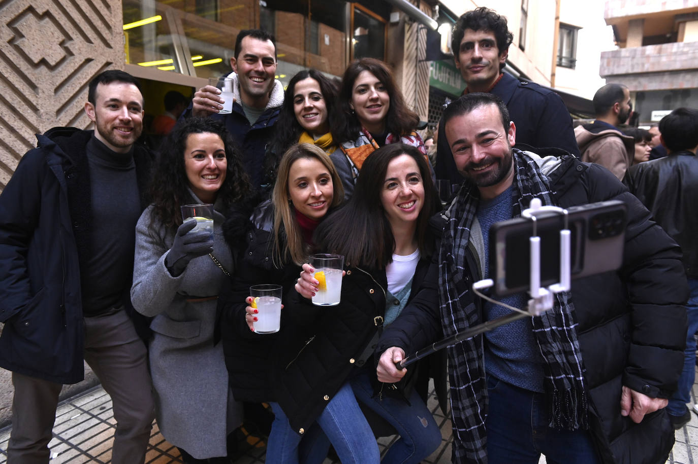 Fotos: Ambiente de tardeo en Valladolid durante la Nochevieja