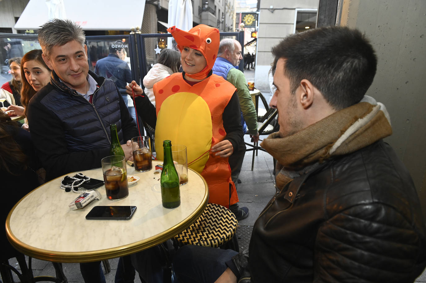Fotos: Ambiente de tardeo en Valladolid durante la Nochevieja