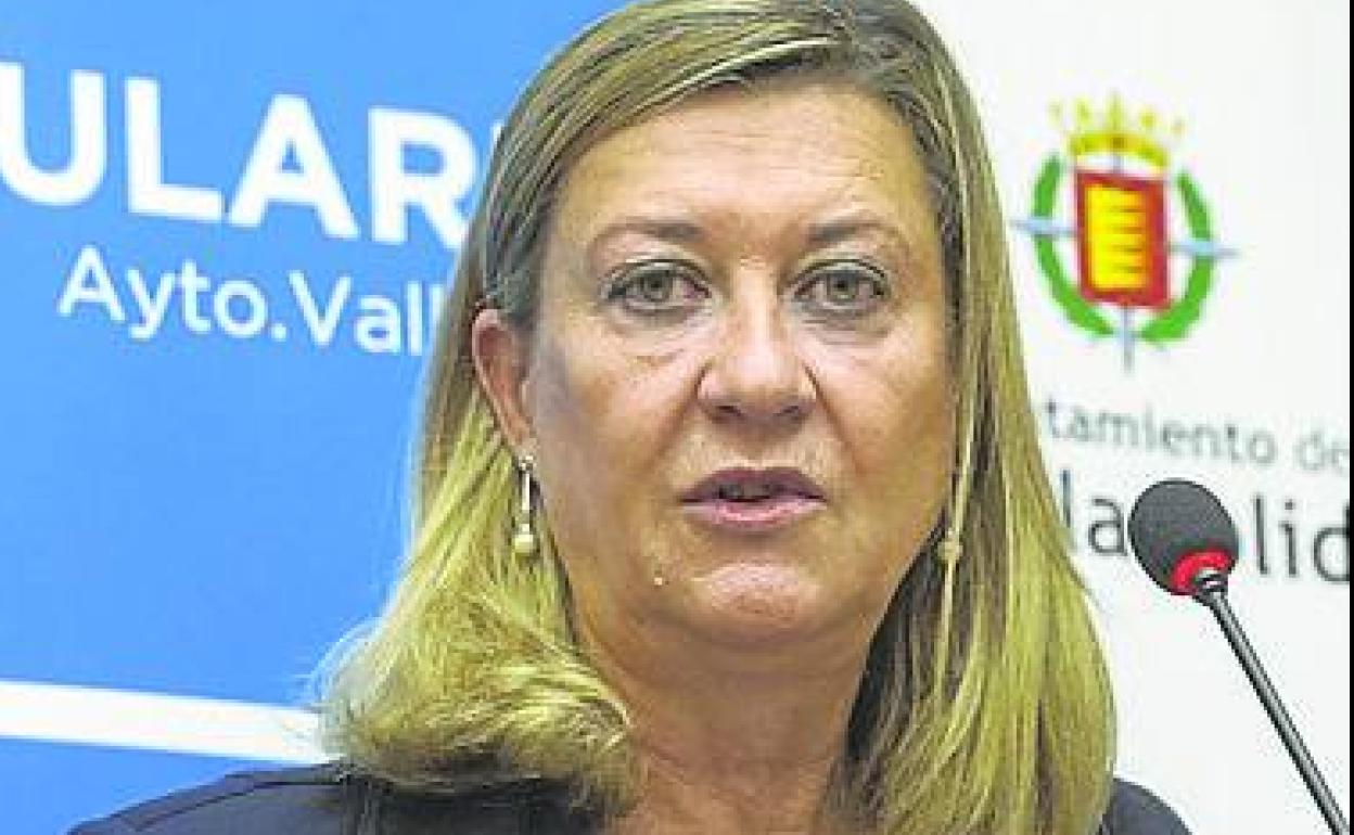 La expresidenta del Grupo Municipal Popular, Pilar del Olmo.