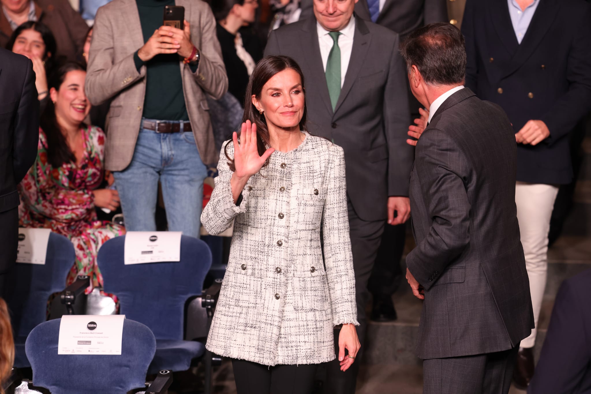 Letizia anima a aprender en Valladolid