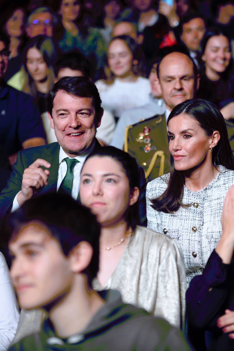 Letizia anima a aprender en Valladolid