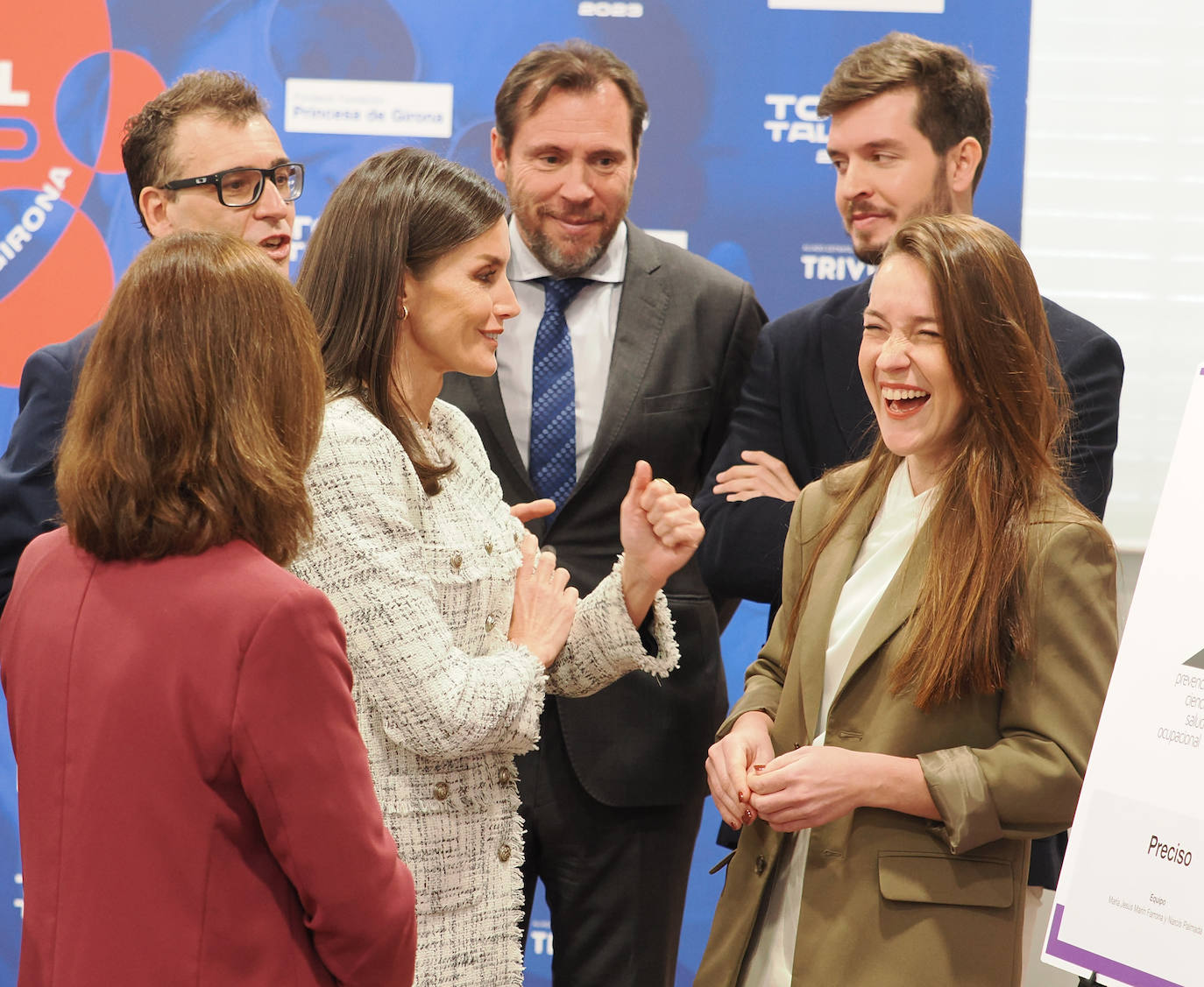 Letizia anima a aprender en Valladolid