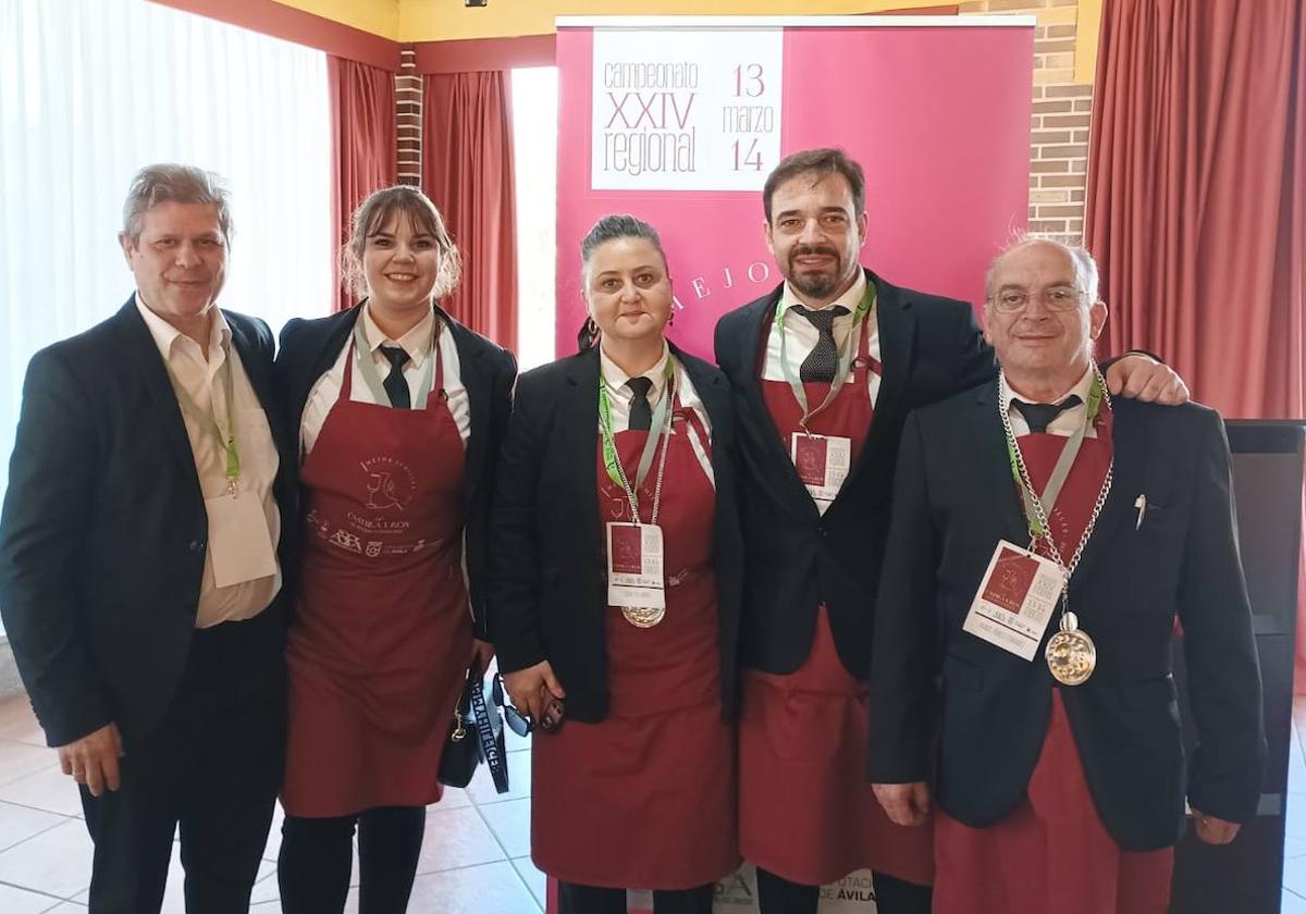 Luis Metodio Sánchez, en el Campeonato Nacional de Sumilleres