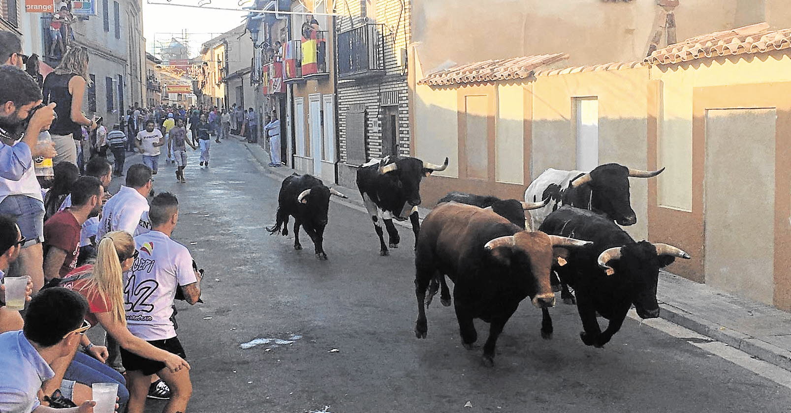 Los encierros de Mayorga, a lo largo de los años