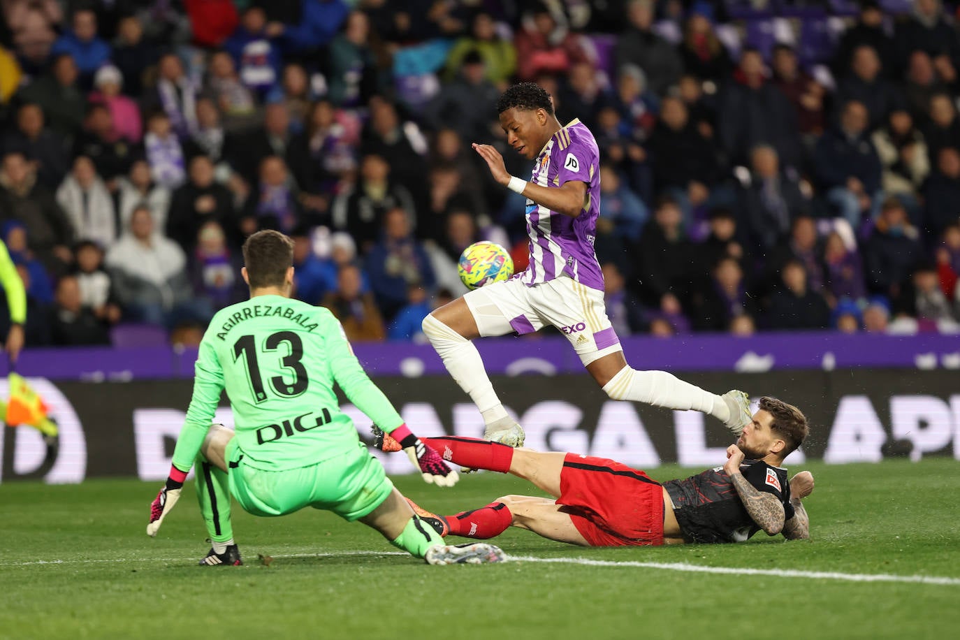 Las imágenes de la derrota del Real Valladolid frente al Athletic