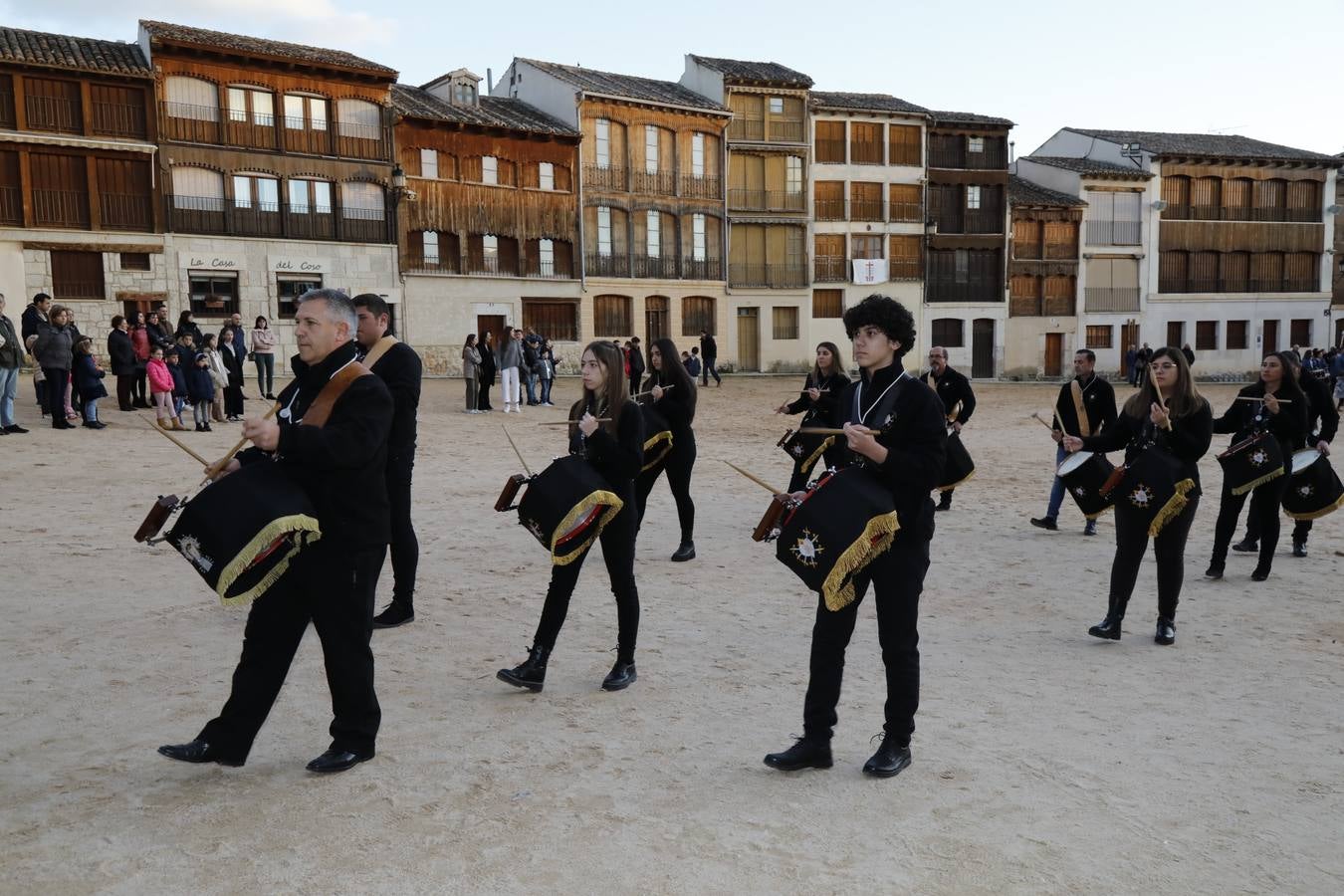 Concentración de bandas de Semana Santa en Peñafiel