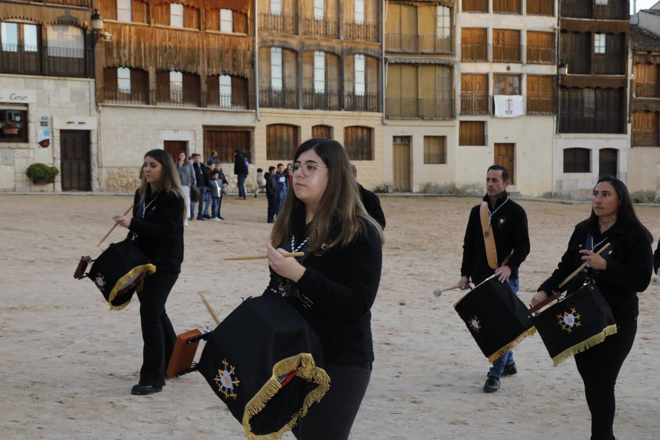 Concentración de bandas de Semana Santa en Peñafiel