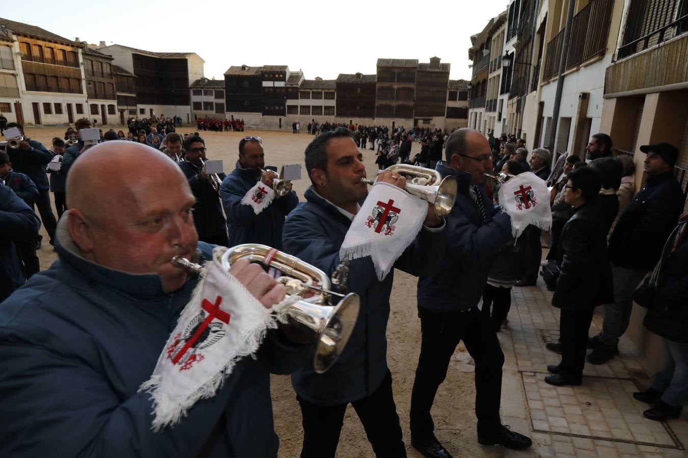 Concentración de bandas de Semana Santa en Peñafiel