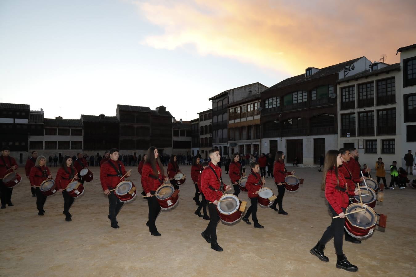 Concentración de bandas de Semana Santa en Peñafiel