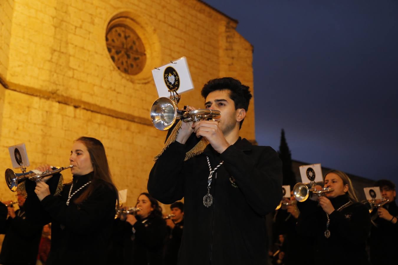 Concentración de bandas de Semana Santa en Peñafiel