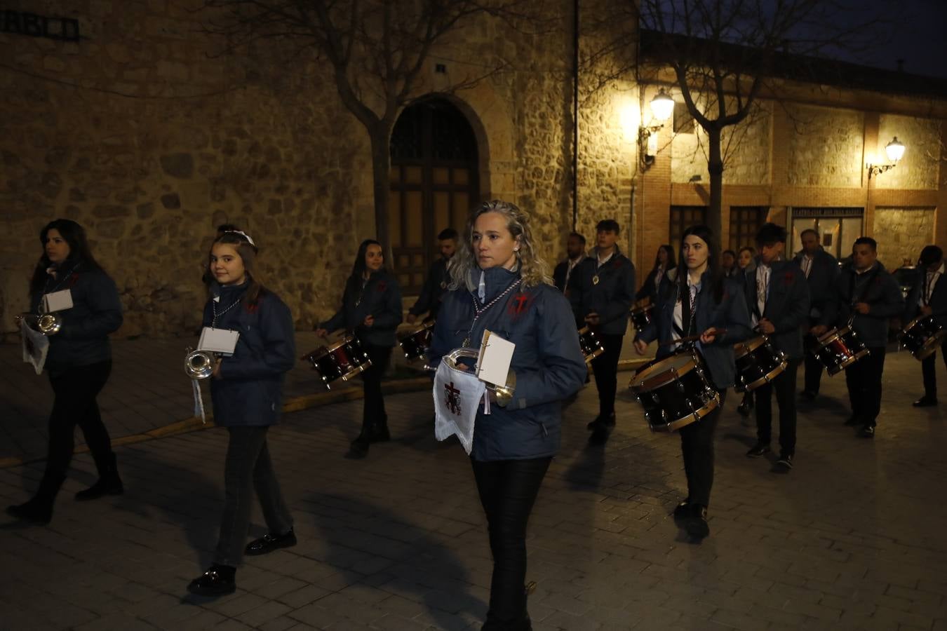 Concentración de bandas de Semana Santa en Peñafiel