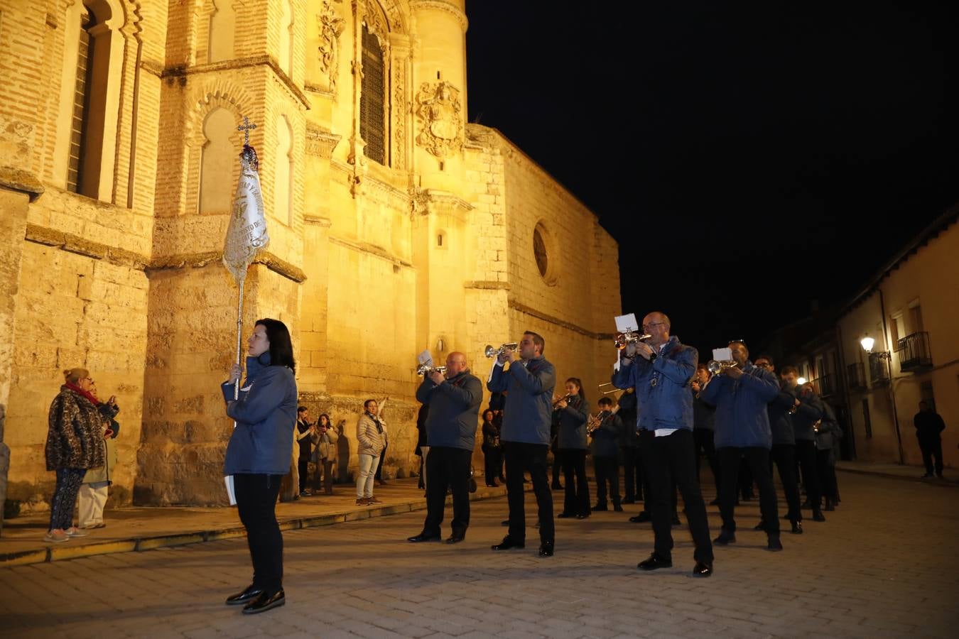 Concentración de bandas de Semana Santa en Peñafiel