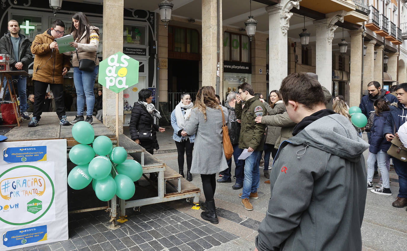 Palencia conmemora el Día Mundial del Síndrome de Down