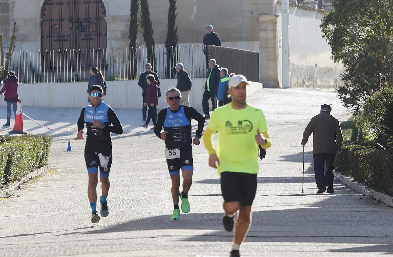 Medio centenar de participantes en el Duatlón de Villasarracino