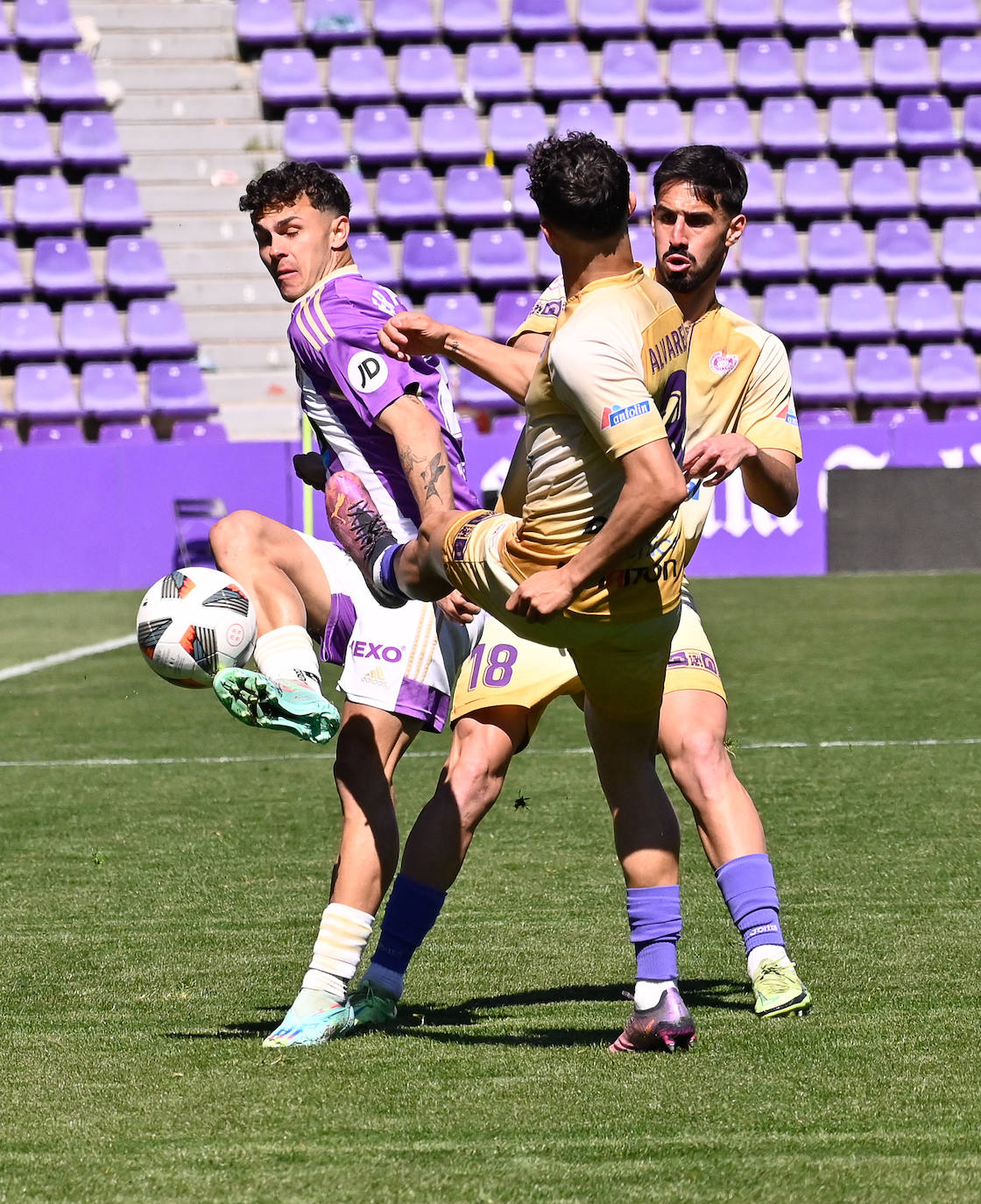 Real Valladolid Promesas 3-3 Palencia CA