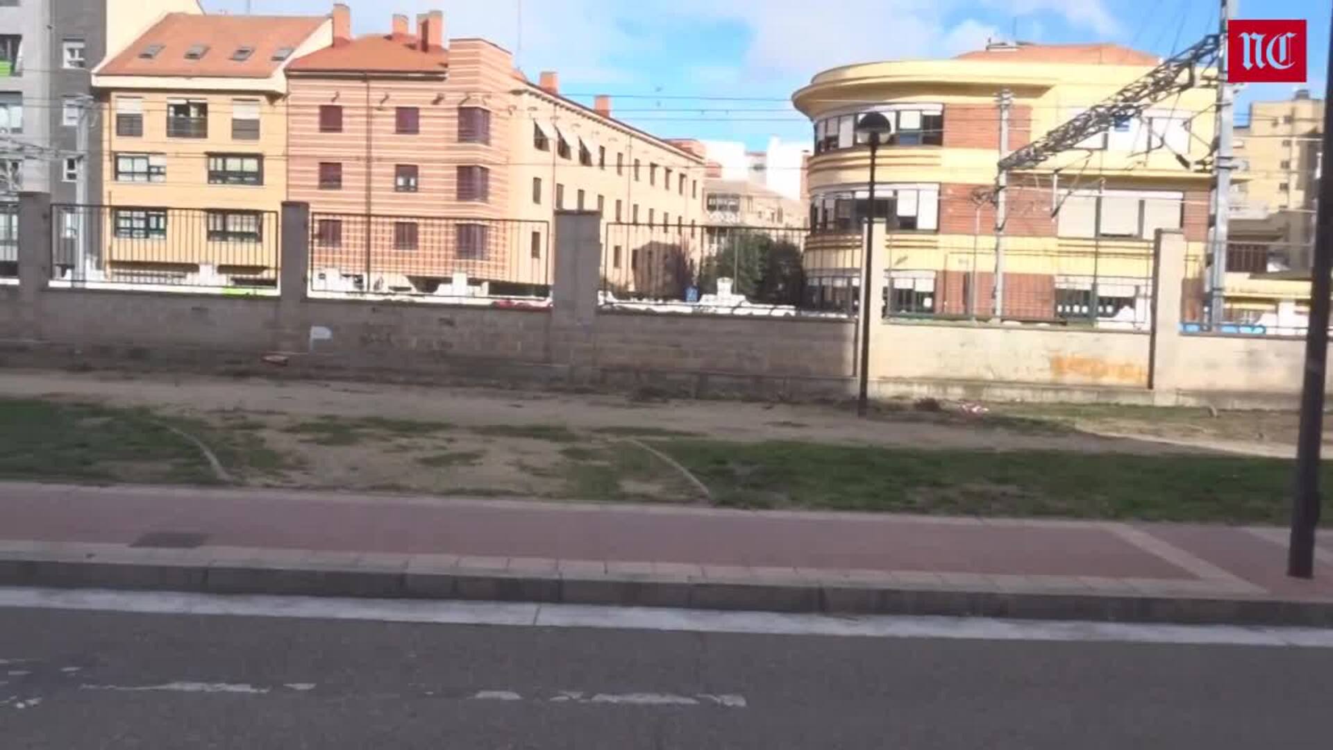 Así ha quedado el parque de la calle de Guipúzcoa de Valladolid tras la tala de sus árboles