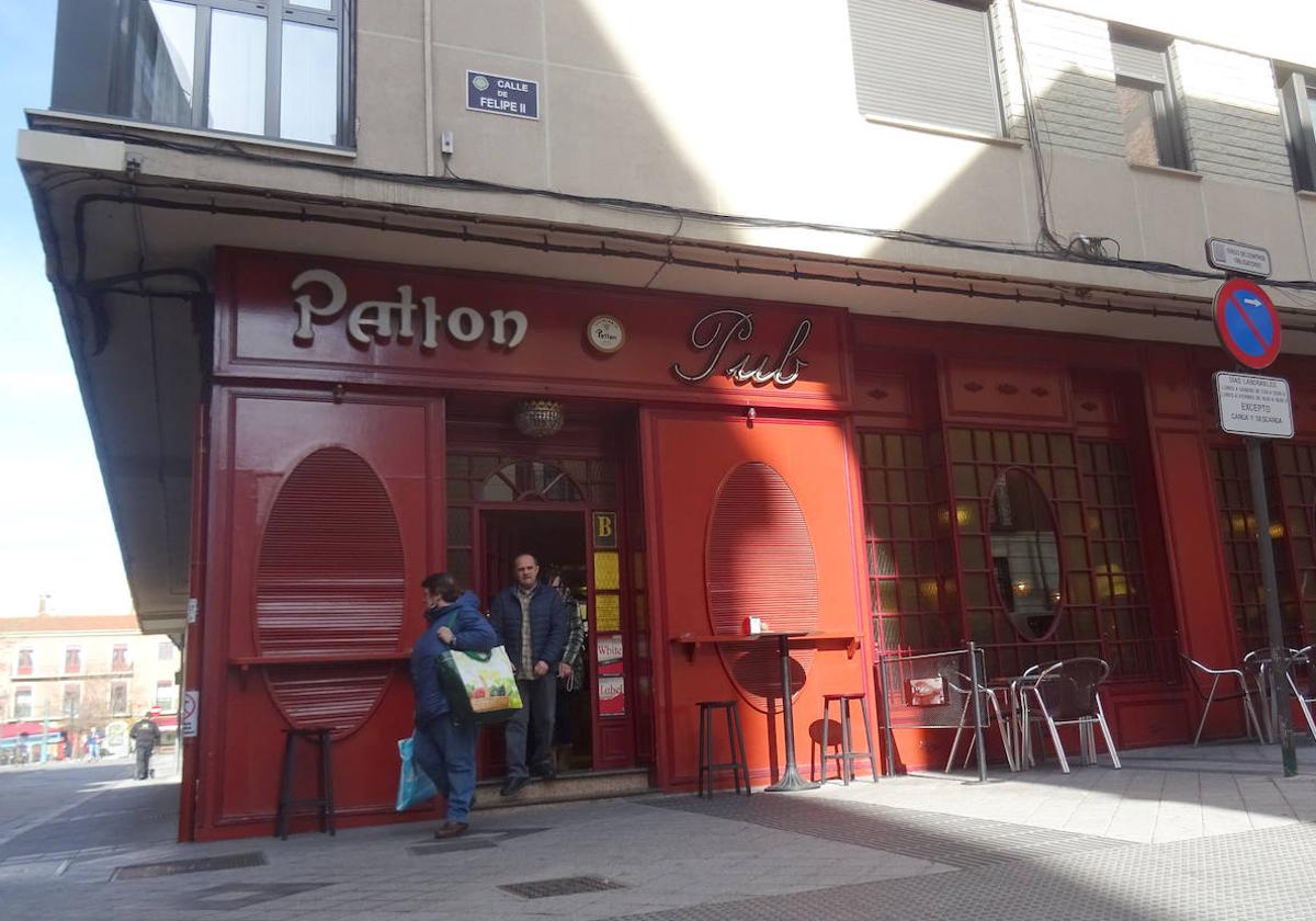 El Pub Patton de la calle Felipe II.