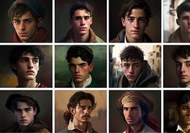 Los hombres de diferentes comunidades autónomas, según la inteligencia artificial