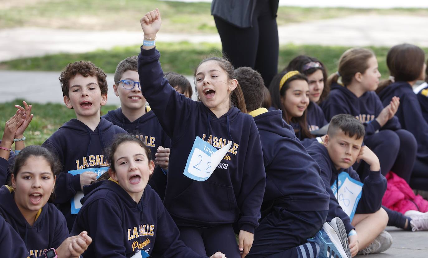 La Salle corre en Palencia por Unicef